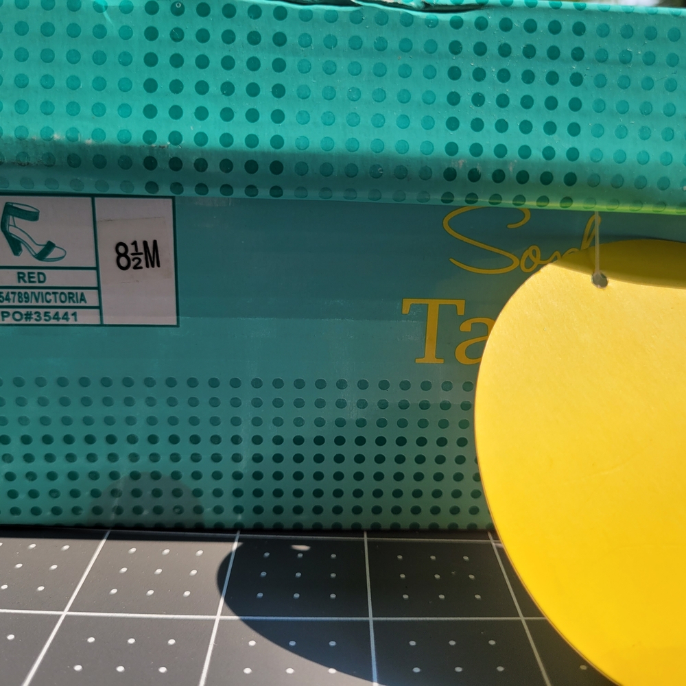 Sophia Taylor Red Heeled Shoes with Sleek Design - Picture 12 of 13